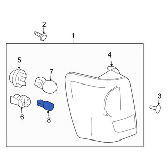 Mazda OE - Right Turn Signal Light Bulb
