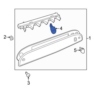 Mazda OE - Center High Mount Stop Light Bulb