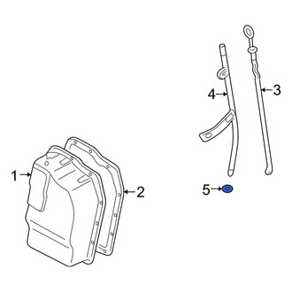 Mazda OE - Automatic Transmission Dipstick Tube O-Ring