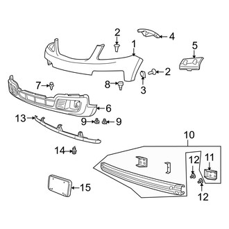 Mazda OE - Front Bumper - Bumper & Components (Hybrid)