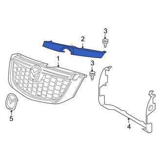 Mazda OE - Front Grille Molding