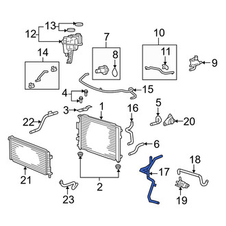 Mazda OE - HVAC Heater Hose