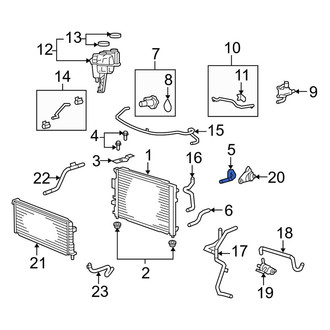 Mazda OE - Upper Radiator Coolant Hose