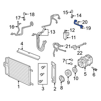 Mazda OE - A/C Pipe