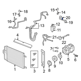 Mazda OE - A/C Clutch Cycle Switch