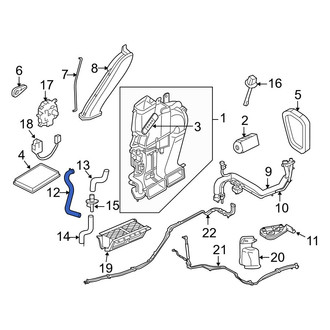 Mazda OE - A/C Evaporator Drain