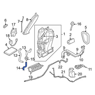 Mazda OE - A/C Evaporator Drain