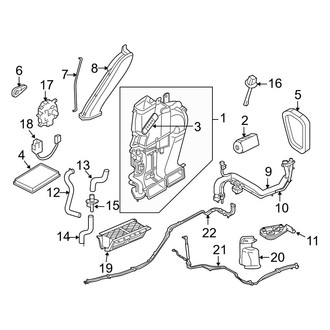 Mazda OE - Air Conditioner & Heater - Auxiliary Air Conditioner (High Voltage Battery Cooler), (FULL HYBRID EV-GAS (FHEV))
