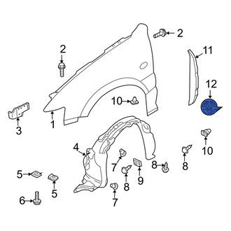 Mazda OE - Front Fender Emblem