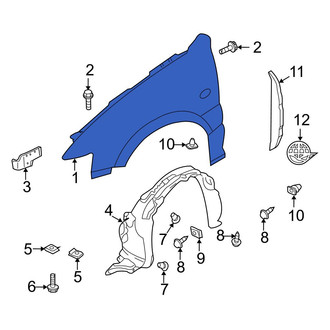 Mazda OE - Front Right Fender