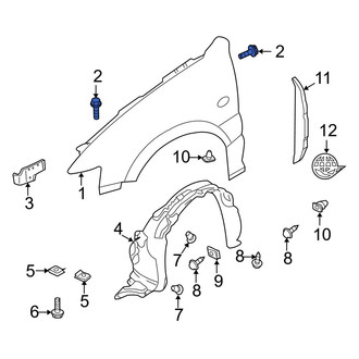 Mazda OE - Front Fender Bolt
