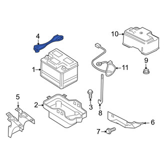 Mazda OE - Battery Hold Down