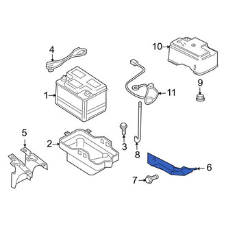 Mazda OE - Battery Tray Bracket