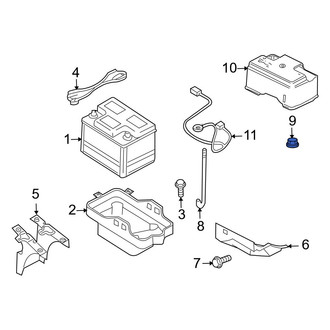 Mazda OE - Battery Hold Down Nut