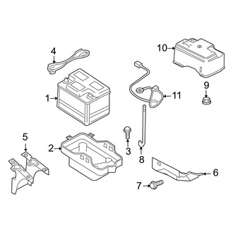 Mazda OE - Electrical - Battery (Conventional), (FULL HYBRID EV-GAS (FHEV))