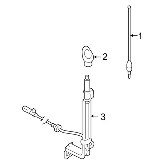 Mazda OE - Electrical - Antenna (FULL HYBRID EV-GAS (FHEV))