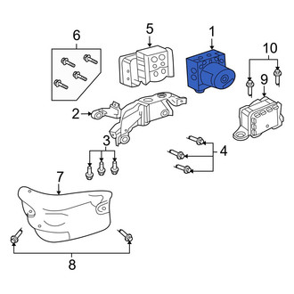 Mazda OE - ABS Hydraulic Assembly