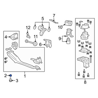 Mazda OE - Engine Cradle Spacer