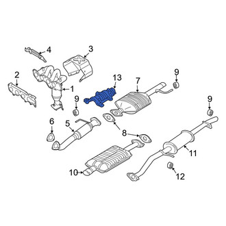 Mazda OE - Front Exhaust Heat Shield