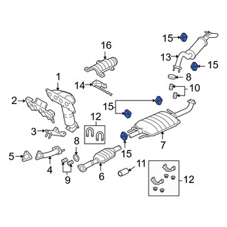 Mazda OE - Exhaust System Hanger