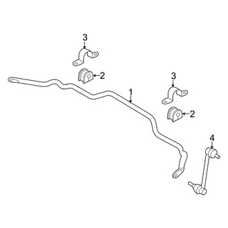 Mazda OE - Front Suspension - Stabilizer Bar & Components (FULL HYBRID EV-GAS (FHEV))