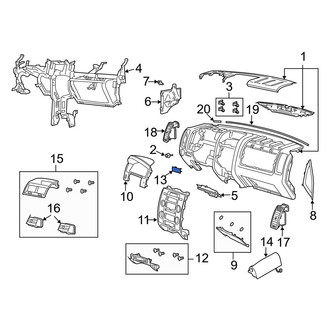 Mazda OE - Lower Instrument Panel Cover