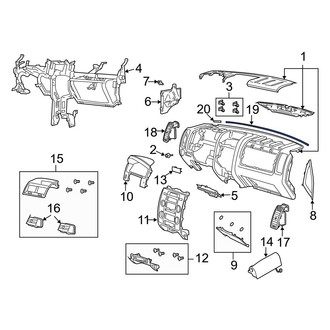 Mazda OE - Right Instrument Panel Weatherstrip