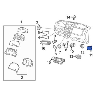 Mazda OE - Instrument Panel Dimmer Switch