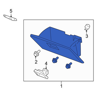Mazda OE - Front Glove Box Assembly