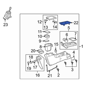 Mazda OE - Console Trim Panel