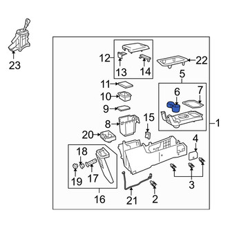 Mazda OE - Front Console Cup Holder