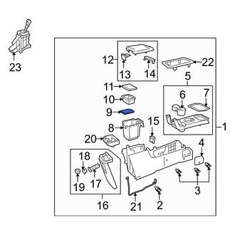Mazda OE - Center Console Mat