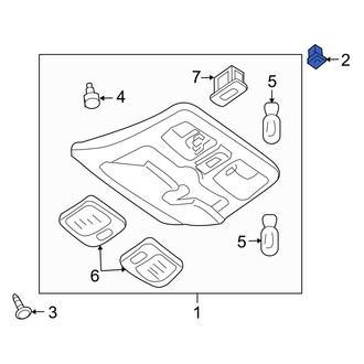 Mazda OE - Upper Console Grommet