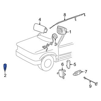 Mazda OE - Air Bag Impact Sensor