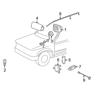 Mazda OE - Restraint Systems - Air Bag Components (FULL HYBRID EV-GAS (FHEV))