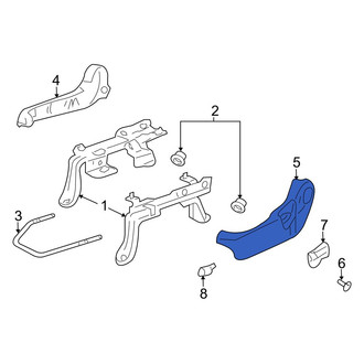 Mazda OE - Left Outer Seat Trim Panel