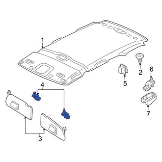Mazda OE - Sun Visor Bracket