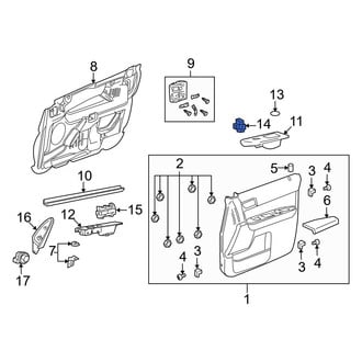 Mazda OE - Rear Door Window Switch