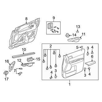 Mazda OE - Front Door - Interior Trim (FULL HYBRID EV-GAS (FHEV))