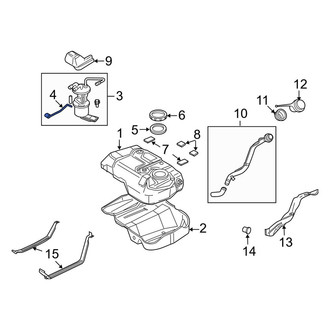 Mazda OE - Fuel Sender and Hanger Assembly