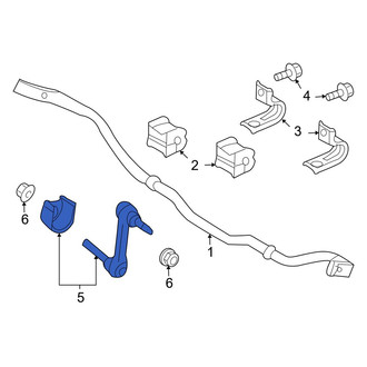 Mazda OE - Rear Suspension Stabilizer Bar Link