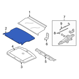 Mazda OE - Rear Floor Mat