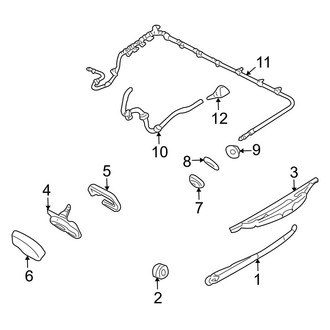 Mazda OE - Lift Gate - Wiper & Washer Components (FULL HYBRID EV-GAS (FHEV))