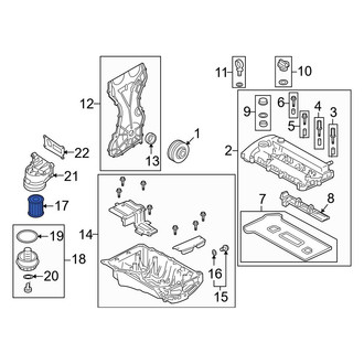 Mazda OE - Engine Oil Filter Element