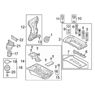 Mazda OE - Engine Valve Cover Bolt