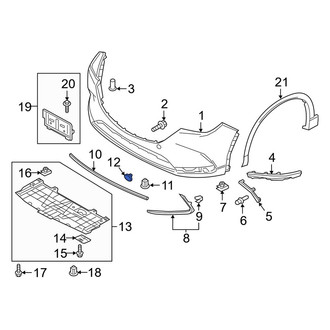 Mazda OE - Front Tow Eye Cap