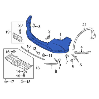 Mazda OE - Front Bumper Cover