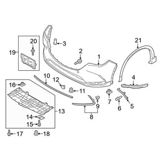 Mazda OE - Front Bumper & Grille - Bumper & Components (Cover & Trim)