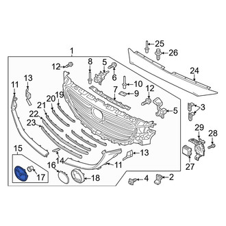 Mazda OE - Front Grille Emblem
