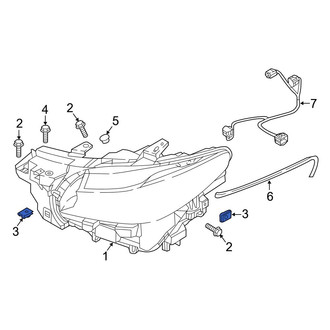 Mazda OE - Headlight Mounting Nut